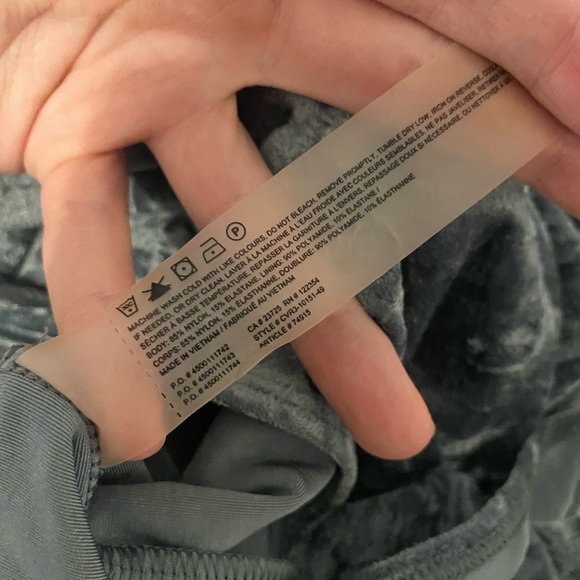 TNA Crushed Velvet Bodysuit - Picture 6 of 7